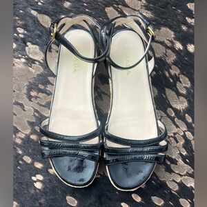 Prada Black Strappy Women's Sandals